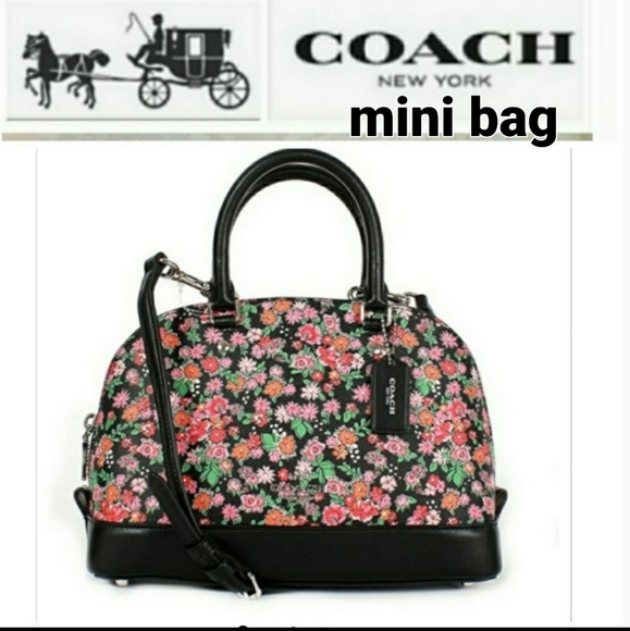 Coach Handbags - Coach Floral Mini Bag
